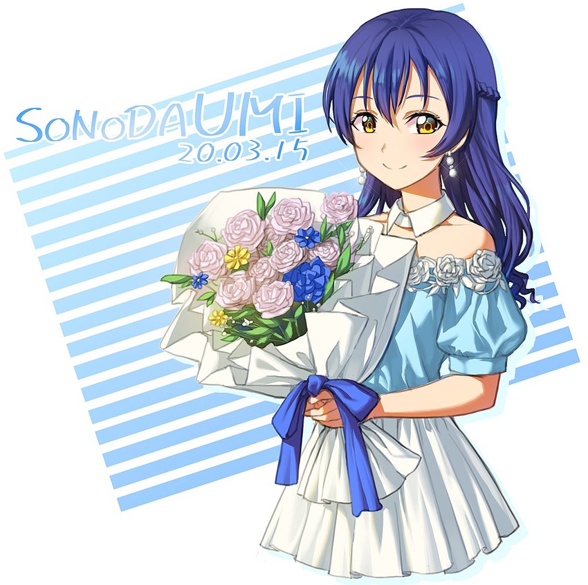 sonoda umi (love live! and 1 more) drawn by corsetman