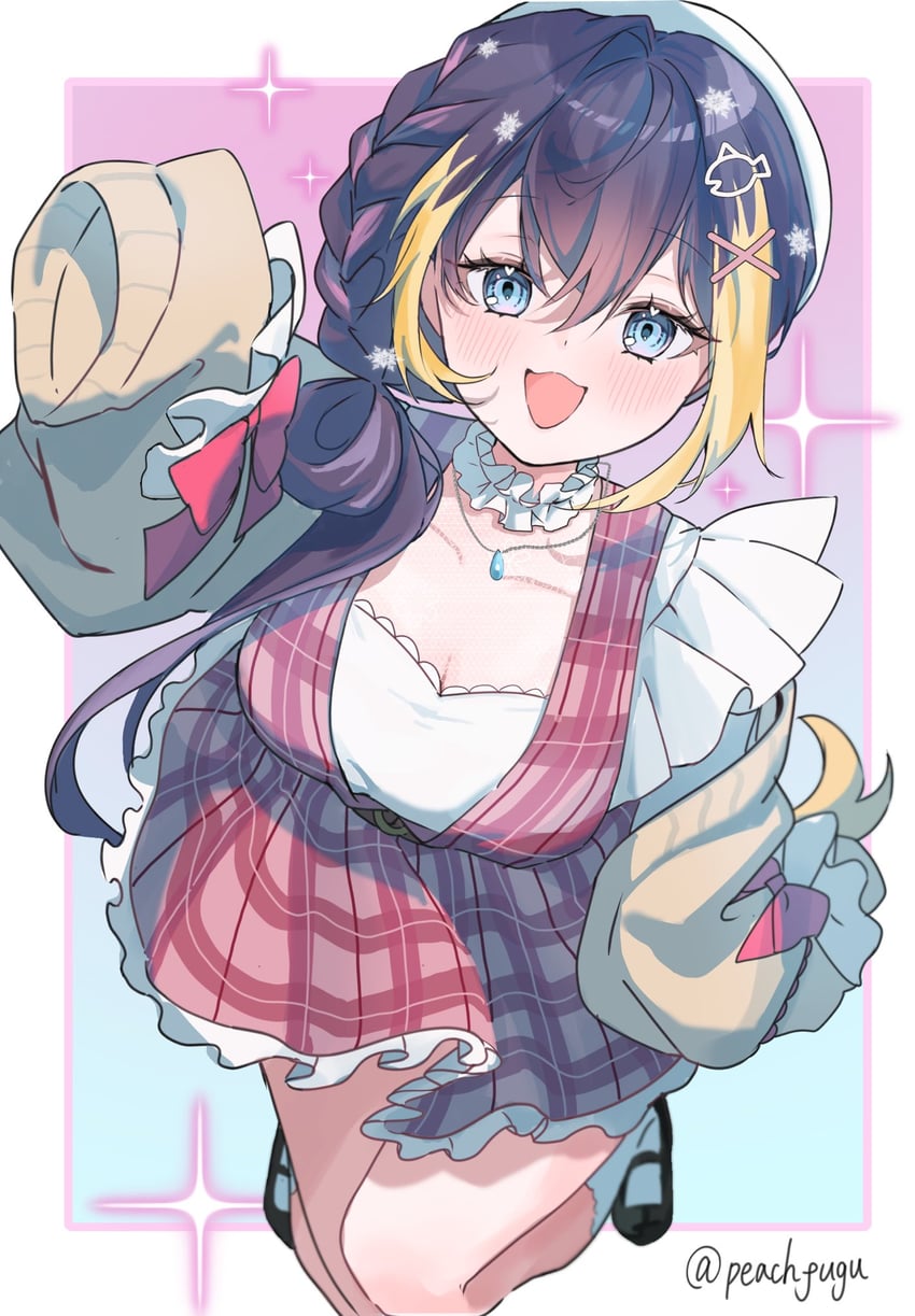 petra gurin (nijisanji and 1 more) drawn by momofugu