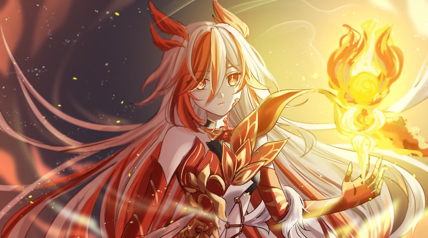 fu hua (honkai and 1 more) drawn by hkhkfff0