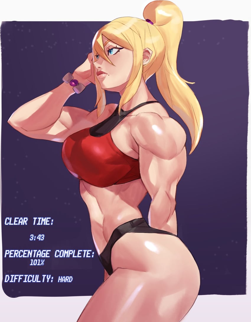 samus aran (metroid and 1 more) drawn by dlusional