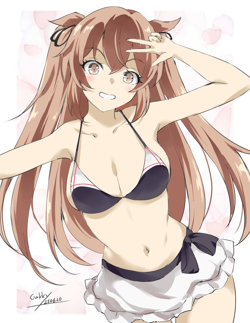 murasame and murasame kai ni (kantai collection) drawn by gakky