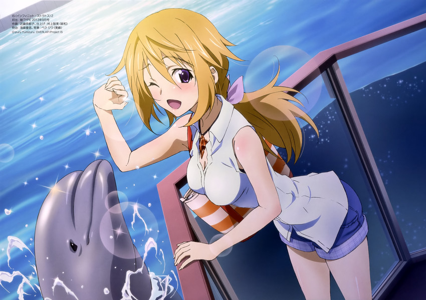 charlotte dunois (infinite stratos and 1 more) drawn by kondou_natsuko
