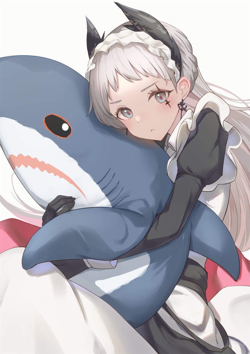 irene (arknights and 1 more) drawn by 18_yen_coin