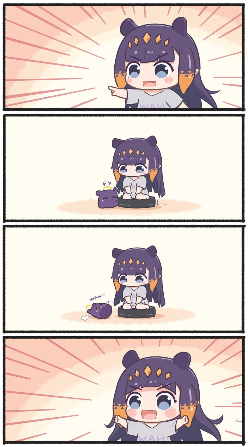 ninomae ina'nis and takodachi (hololive and 1 more) drawn by mpien