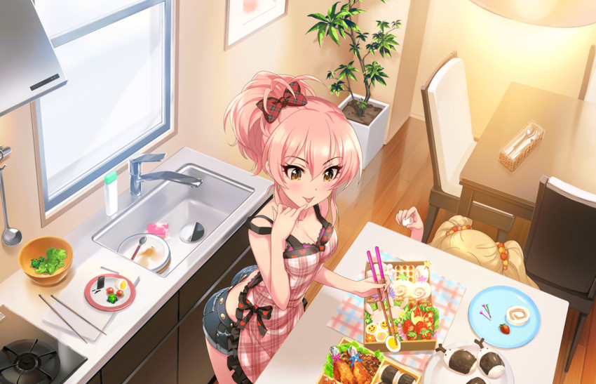 jougasaki mika and jougasaki rika (idolmaster and 2 more)