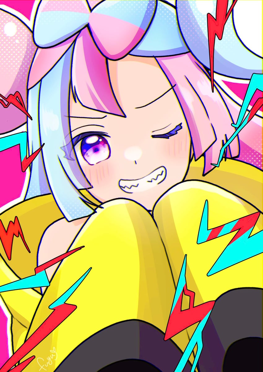 iono (pokemon and 1 more) drawn by fuyukusa_1