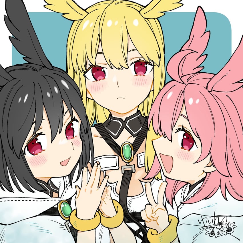 valkyrie, ortlinde, thrud, and hildr (fate and 1 more) drawn by sakake_asobi