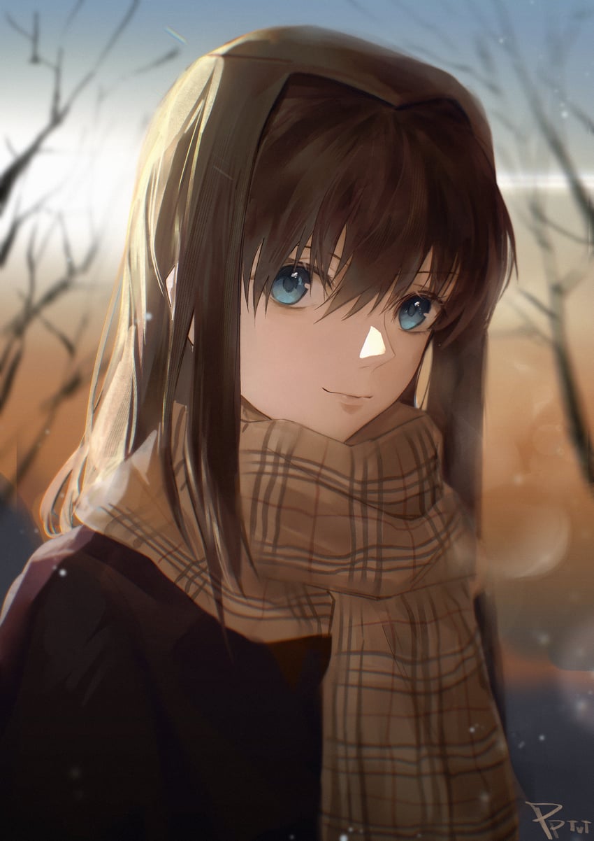 aozaki aoko (mahou tsukai no yoru) drawn by pppeipeipipi