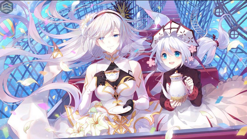 theresa apocalypse and cecilia schariac (honkai and 1 more)