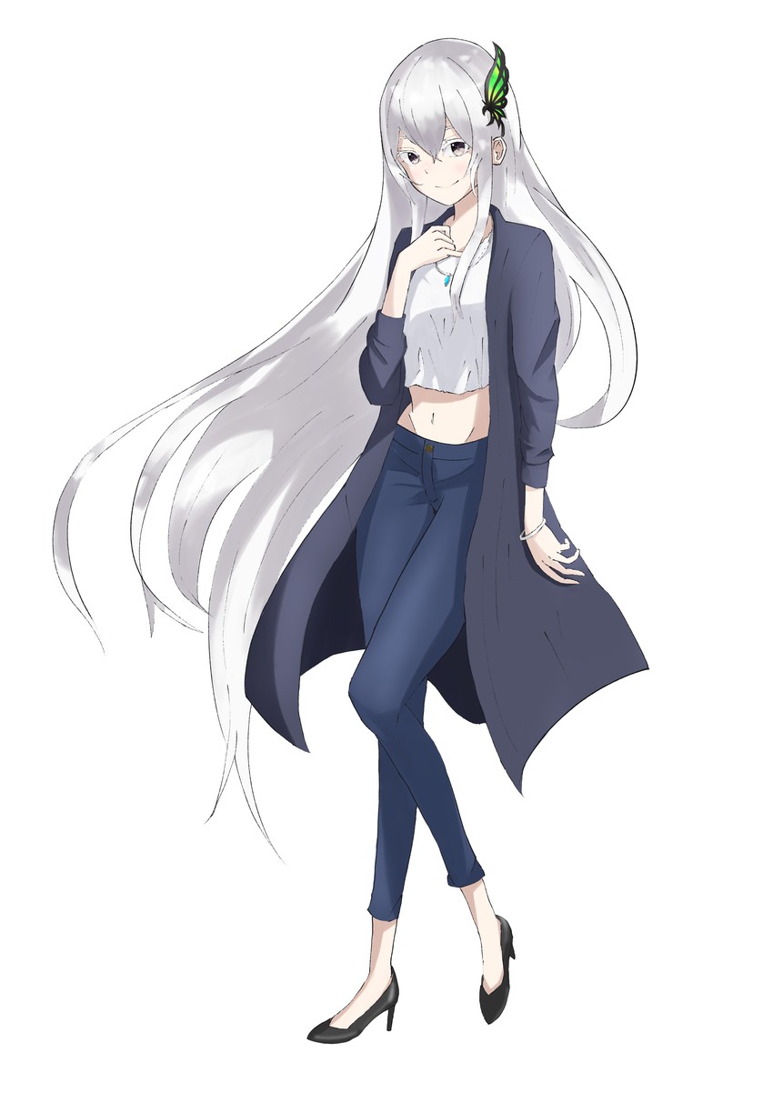echidna (re:zero kara hajimeru isekai seikatsu) drawn by anapoko_(user_wtmm5875)