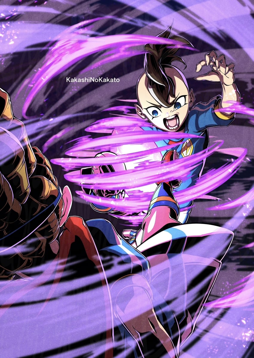 kidou yuuto and fudou akio (inazuma eleven) drawn by kakashino_kakato