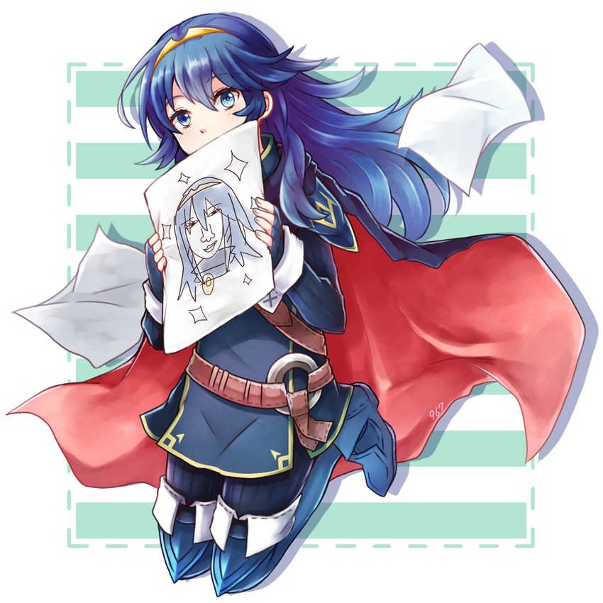 lucina (fire emblem and 1 more) drawn by kurona_(nakoruch)