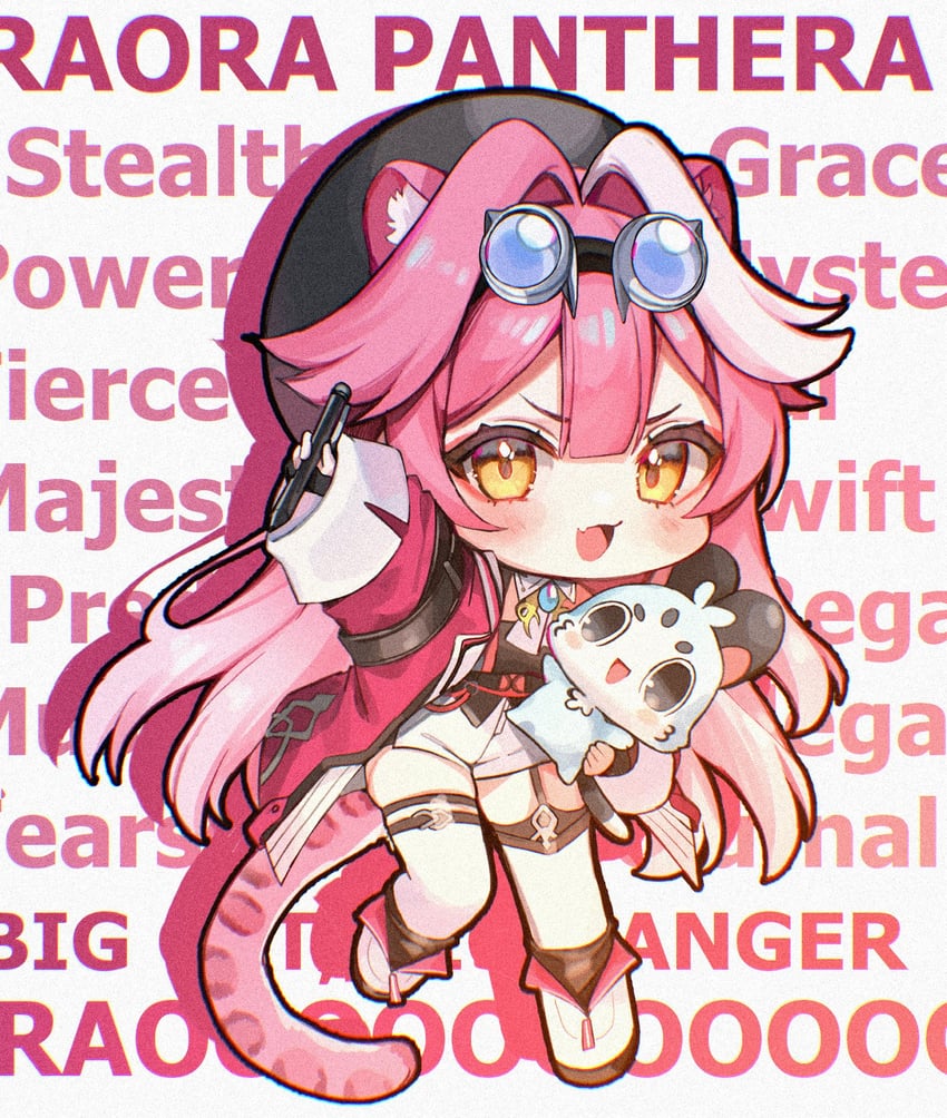 raora panthera and chattino (hololive and 1 more) drawn by raora_panthera_(artist)