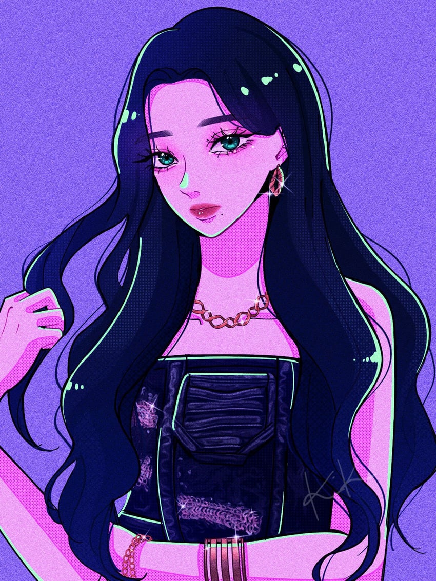karina (real life and 1 more) drawn by sail_ofhope