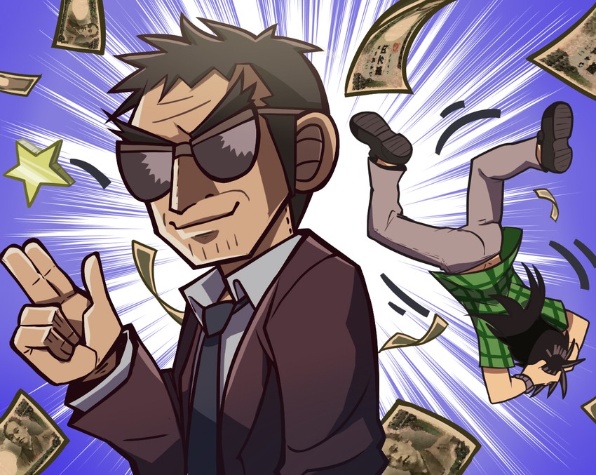 itou kaiji and endou yuuji (kaiji) drawn by gonk_(user_fdfd8782)