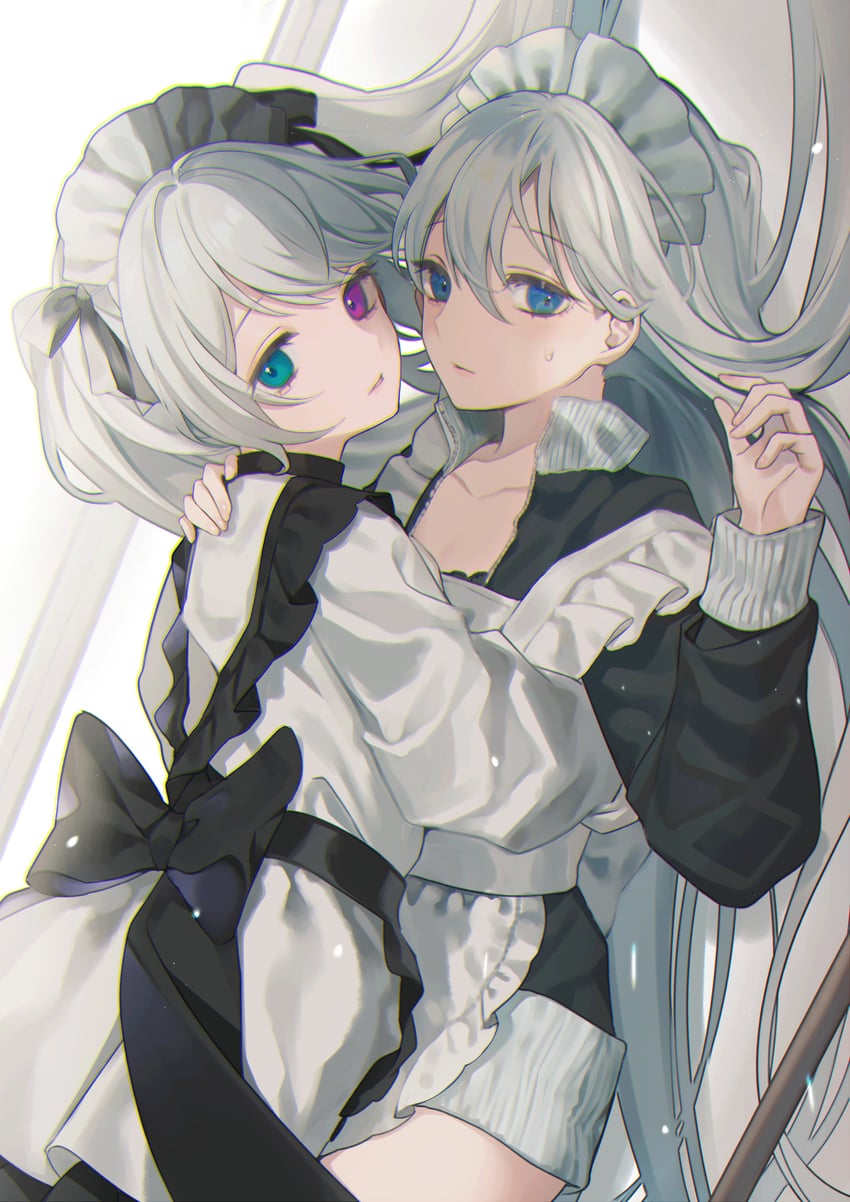 hatsune miku, yoisaki kanade, and 25-ji miku (vocaloid and 1 more) drawn by daimaou_ruaeru