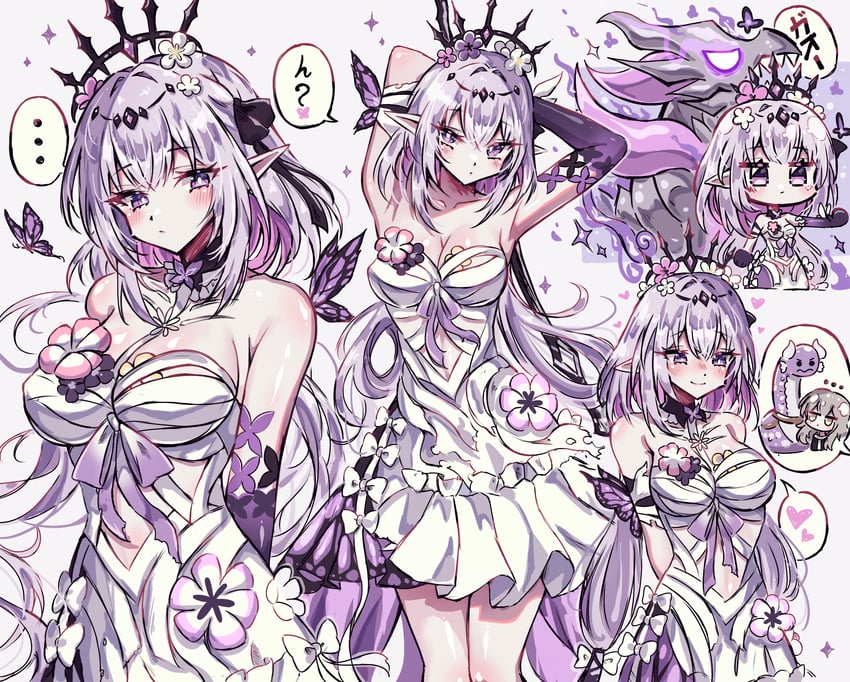 trailblazer, stelle, castorice, and pollux (honkai and 1 more) drawn by usa_(usagi_minku)