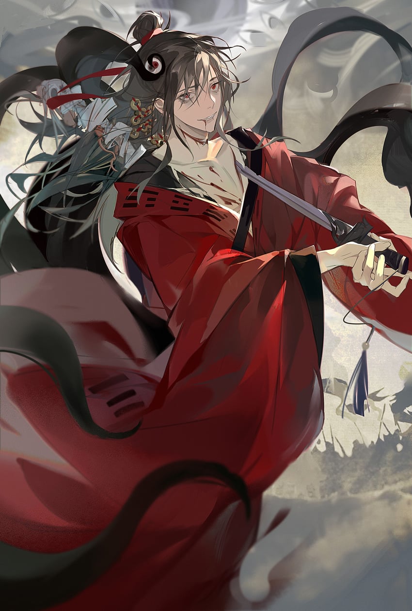 li huowang, li sui, and zhuge yuan (dao gui yi xian) drawn by yongbaochise