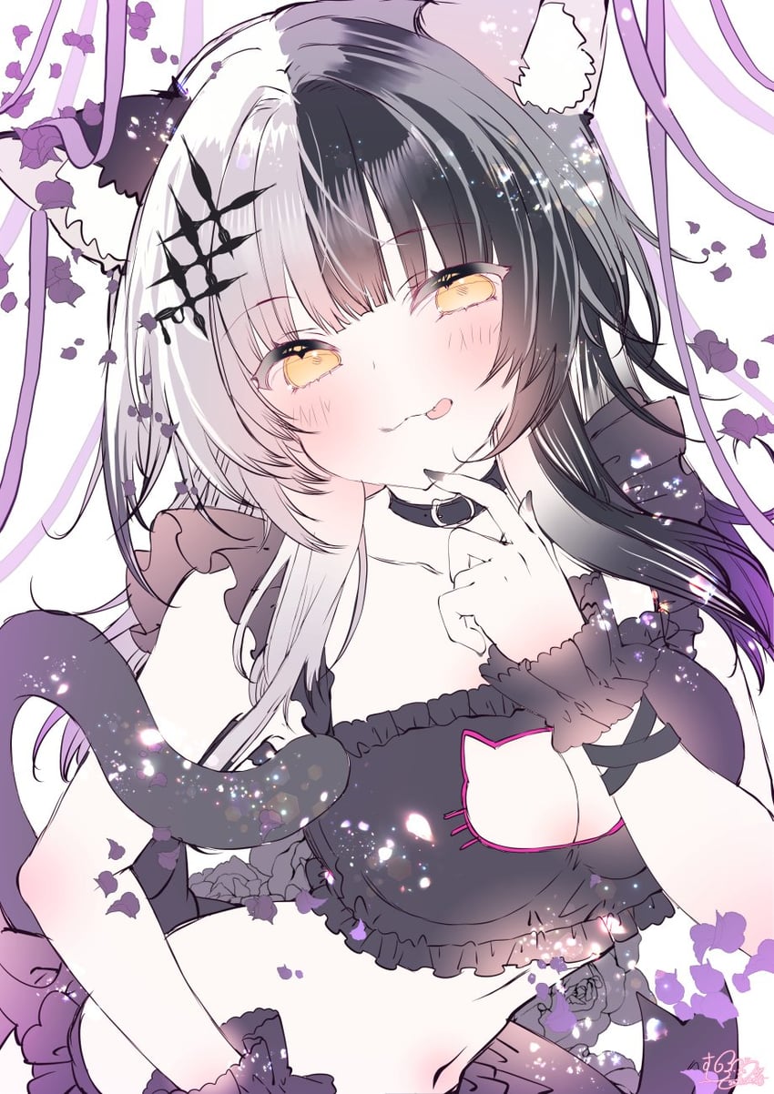 shiori novella (hololive and 1 more) drawn by moo_(umineko)