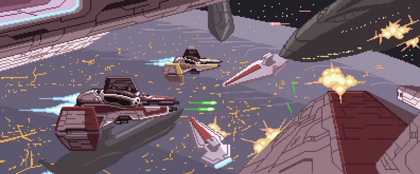 star wars and 1 more drawn by cecihoney