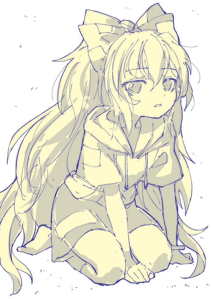 yorigami shion (touhou) drawn by ahashi