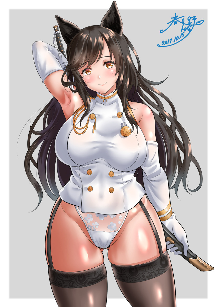 atago (azur lane) drawn by kasugano_tobari