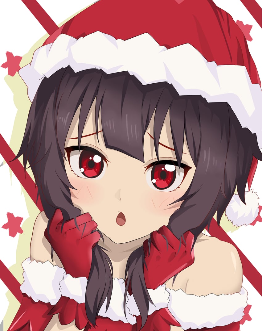 megumin (kono subarashii sekai ni shukufuku wo!) drawn by lyourika