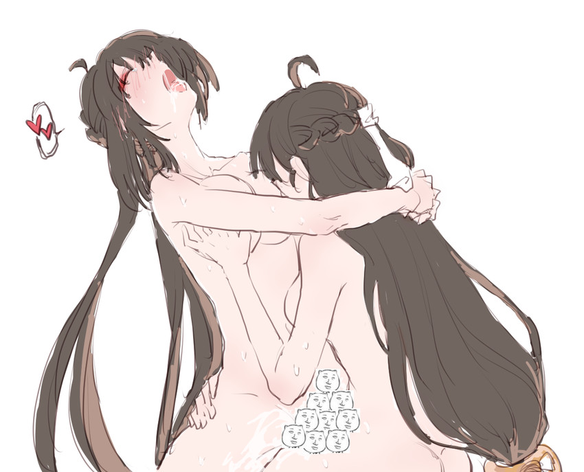 ara haan, yama raja, and sakra devanam (elsword) drawn by hua_ge_pi