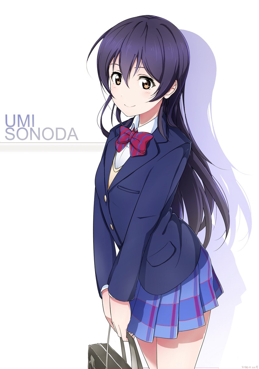 sonoda umi (love live! and 1 more) drawn by shiimai