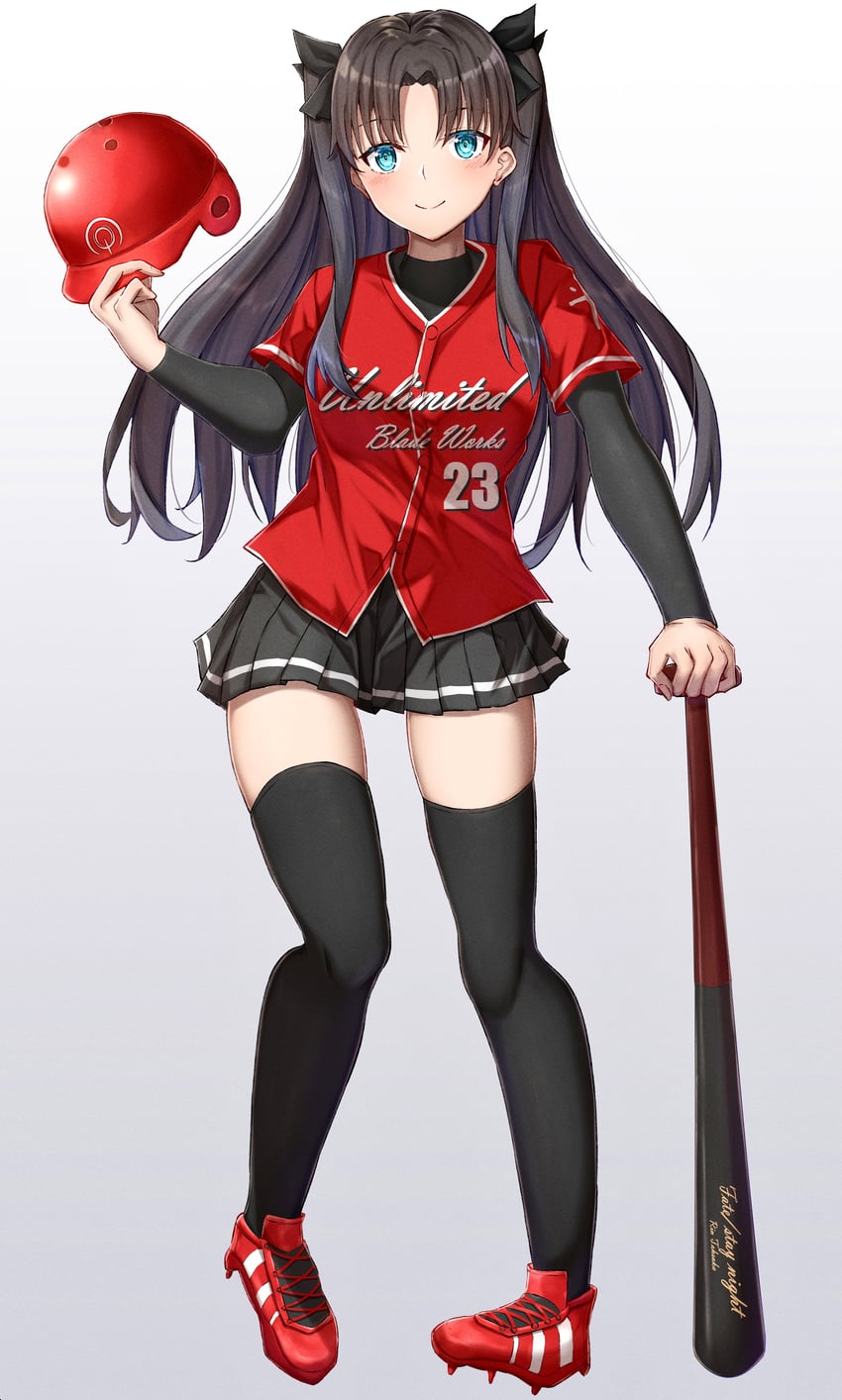 tohsaka rin (fate and 1 more) drawn by toukan