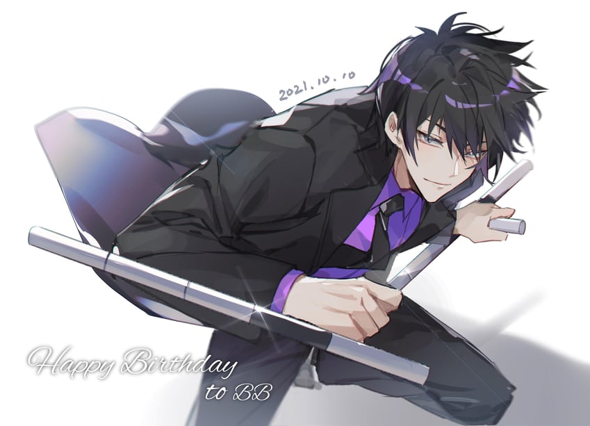 hibari kyouya (katekyo hitman reborn!) drawn by yusa_(yusa0751)
