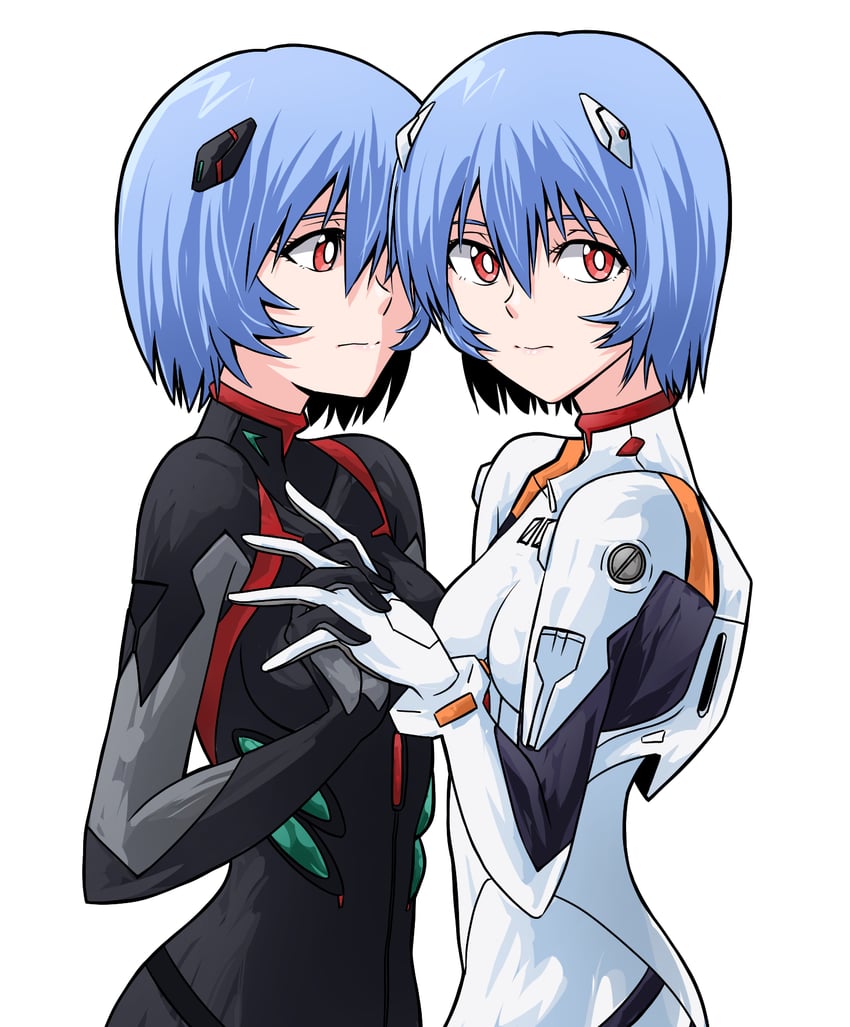 ayanami rei (neon genesis evangelion and 2 more) drawn by sashimi_(sasihmi)