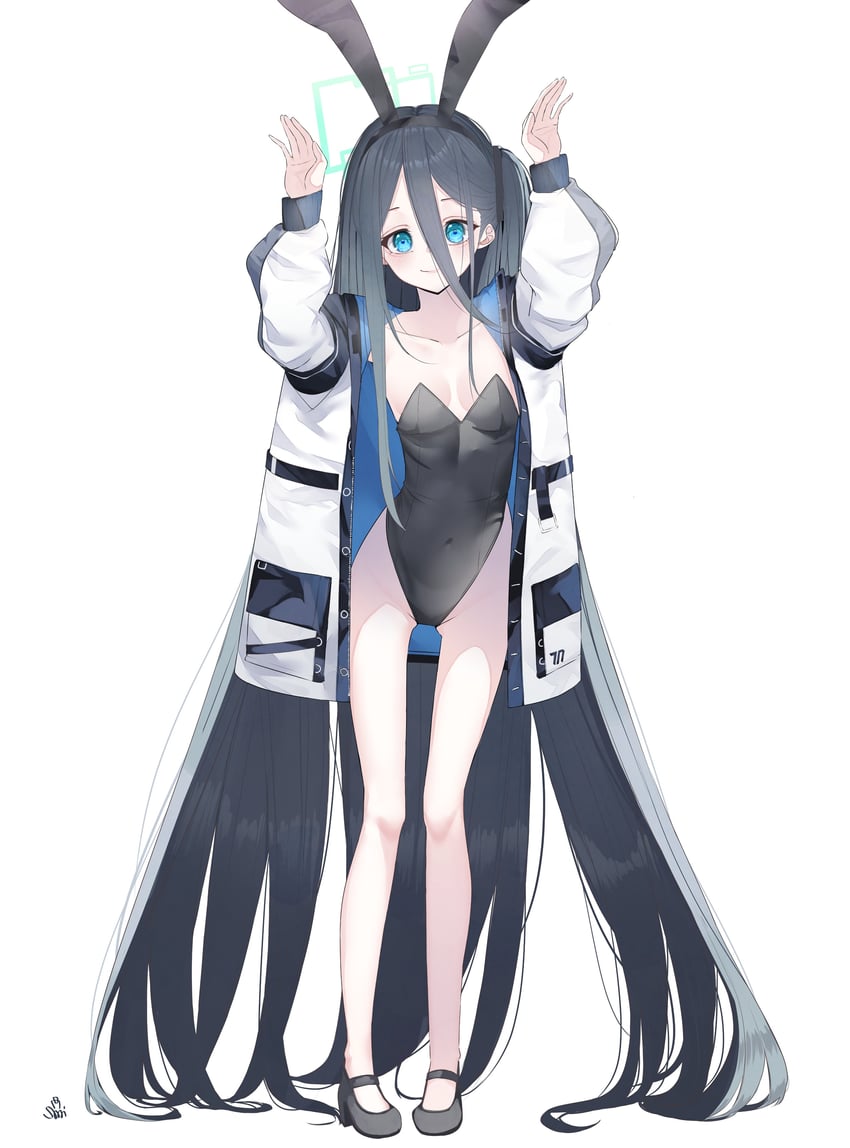 aris (blue archive) drawn by tachibana_shiori_(suica_112)