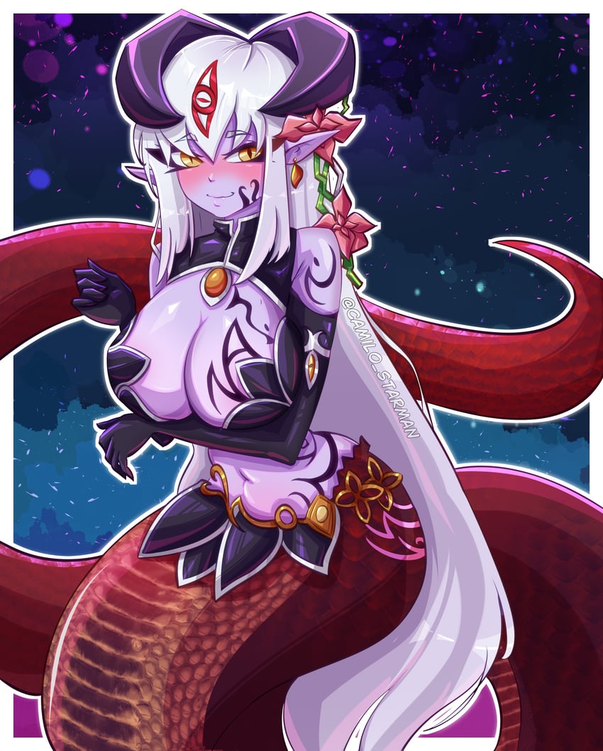alipheese fateburn xvi (mon-musu quest!) drawn by camilo_starman