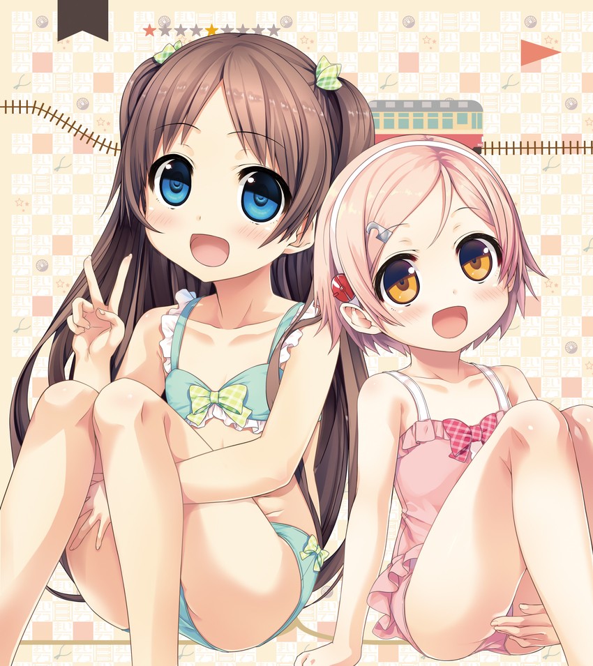 sawai natsuha, reina, and kadowaki mai (maitetsu and 1 more) drawn by cura