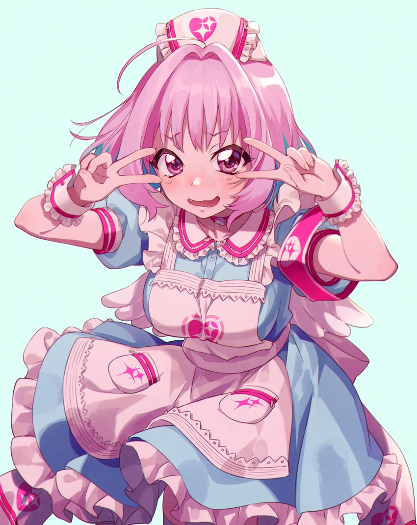 yumemi riamu (idolmaster and 1 more) drawn by akabino