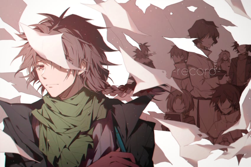 hatsutori hajime, utsugi noriyuki, harada minoru, isoi reiji, enomoto noa, and 2 more (saibou shinkyoku) drawn by pollity