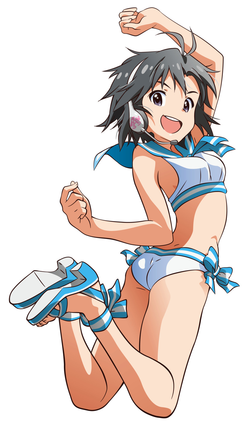 kikuchi makoto (idolmaster and 1 more) drawn by akizuki_ritchan