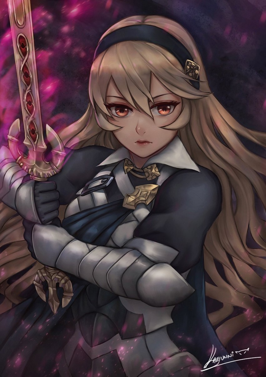 female corrin (fire emblem and 1 more) drawn by kaejunni