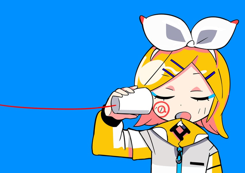 kagamine rin (vocaloid and 1 more) drawn by terada_tera