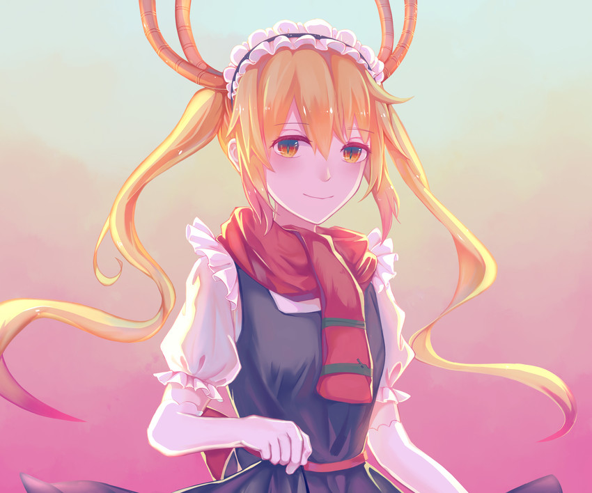 tohru (kobayashi-san chi no maidragon) drawn by mi_shi
