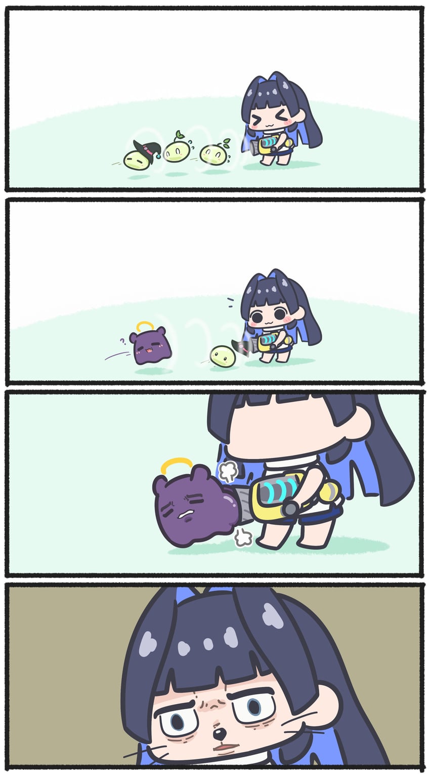 ouro kronii, takodachi, and sapling (hololive and 4 more) drawn by mpien