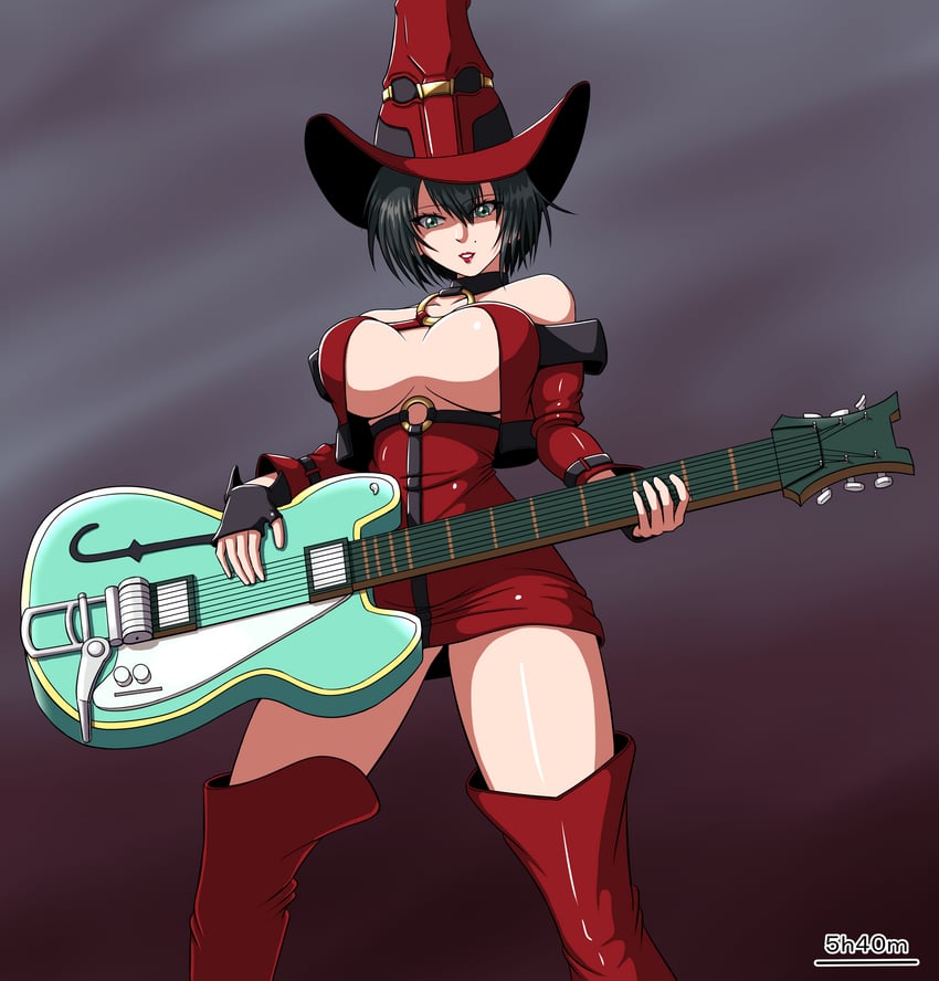 i-no (guilty gear and 1 more) drawn by luna_satanel