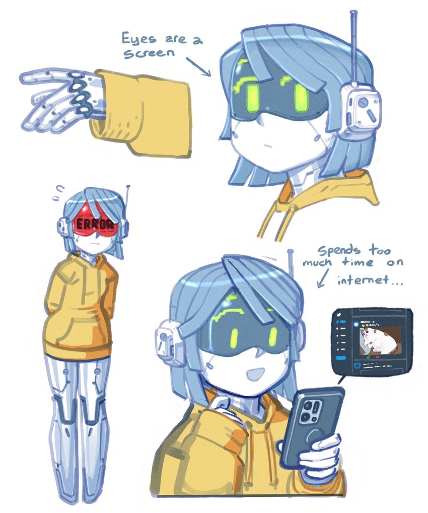 joulie (original and 1 more) drawn by cameron_sewell