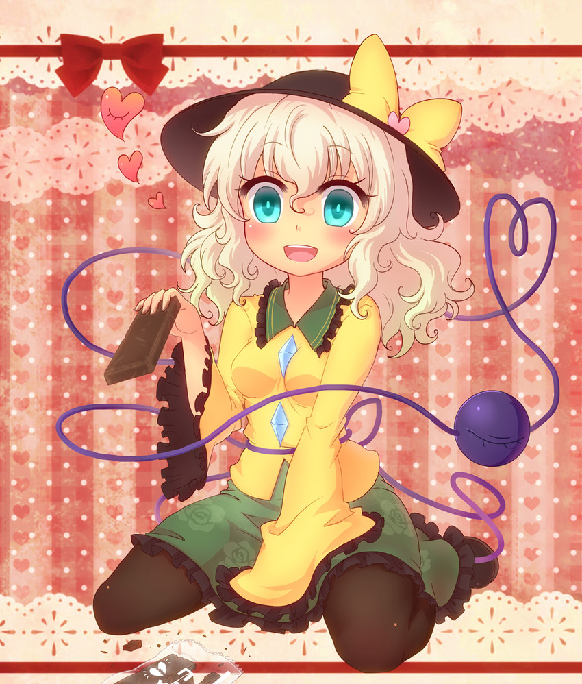 komeiji koishi (touhou) drawn by miruki