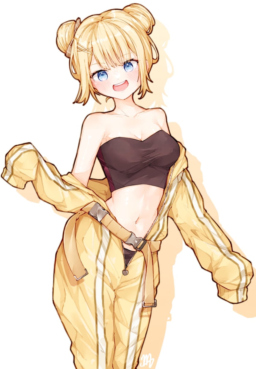watson amelia (hololive and 1 more) drawn by ma_draws