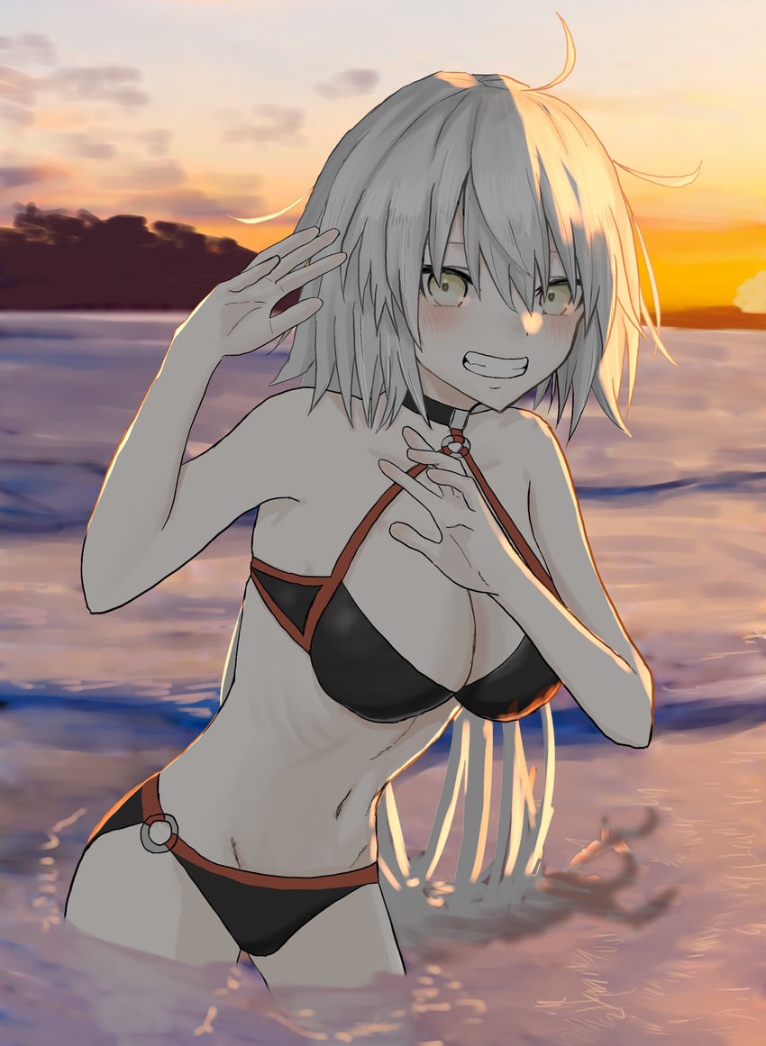 jeanne d'arc alter (fate and 1 more) drawn by motoi_shin