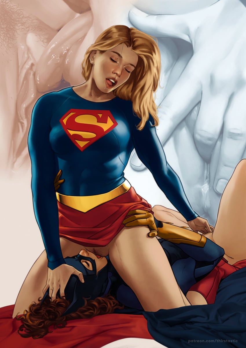 supergirl and batwoman (dc comics and 2 more) drawn by dima_ivanov
