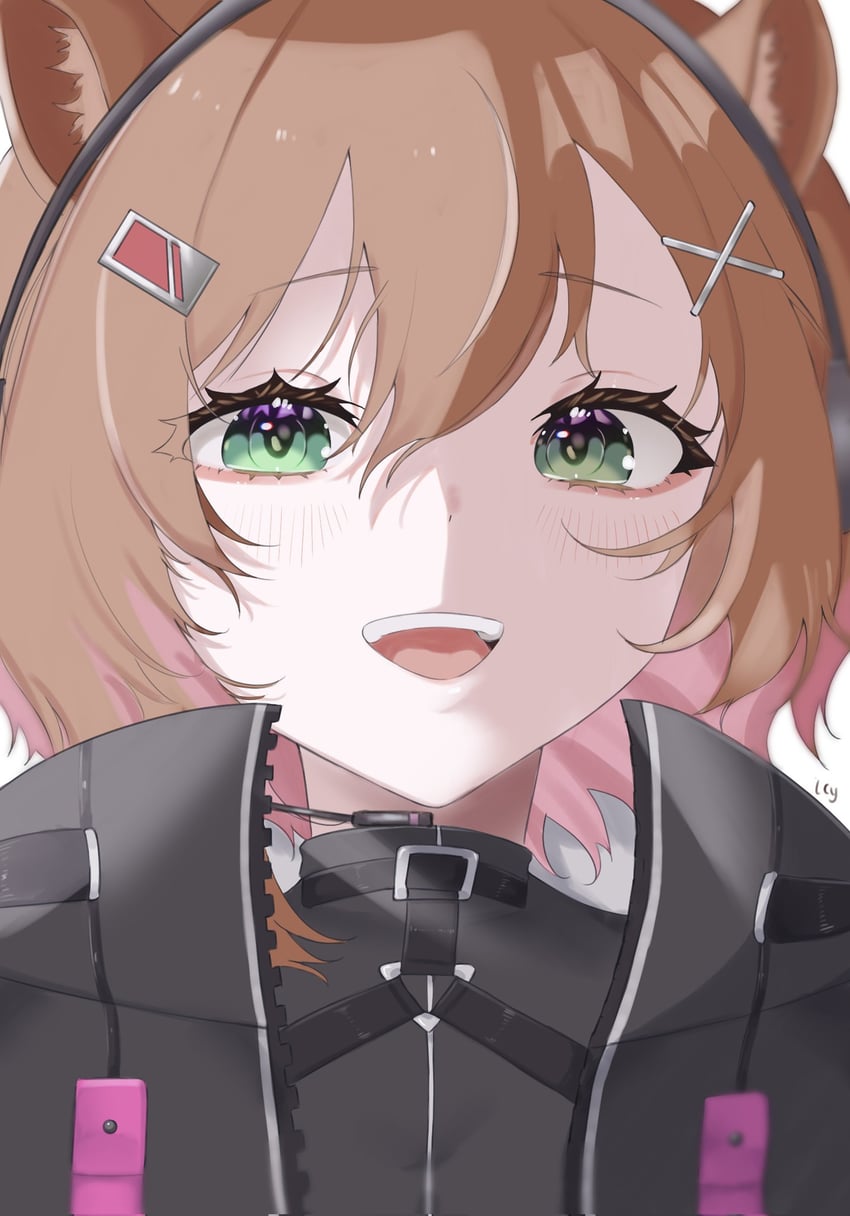 ayunda risu (hololive and 1 more) drawn by icy_artzy