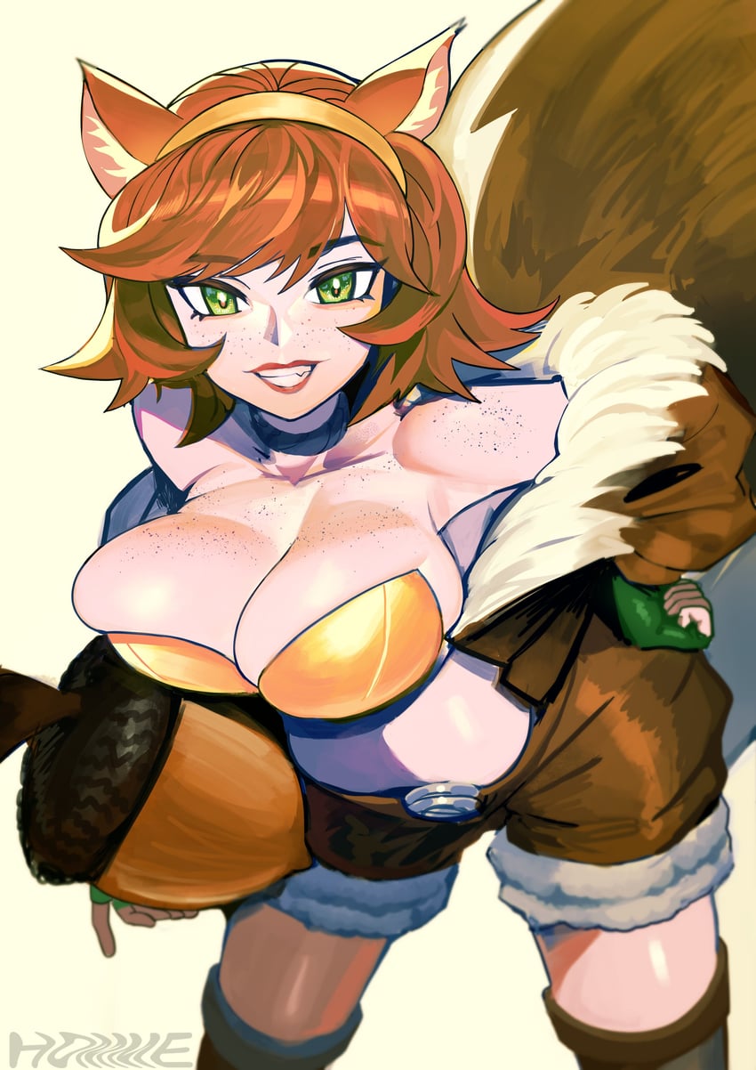 squirrel girl (marvel and 1 more) drawn by hommie-k9k9
